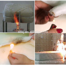 Bedding filling material flame retardant polyester wadding /felt thermal bond batting